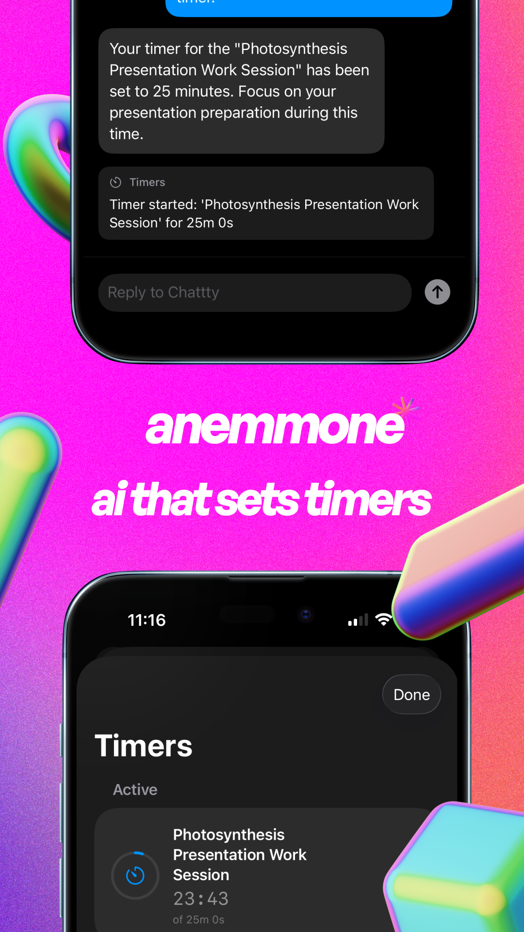 anemmone Features Screenshot